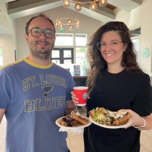 BYD Waffle Bar Guests
