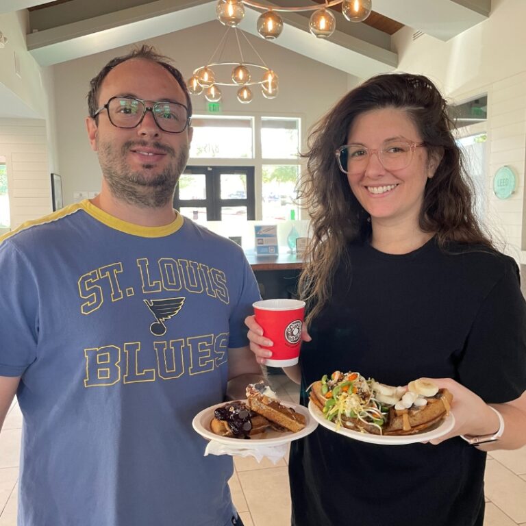 BYD Waffle Bar Guests