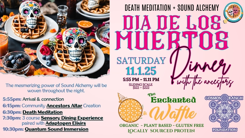 Dia de Los Muertos Dinner Flyer