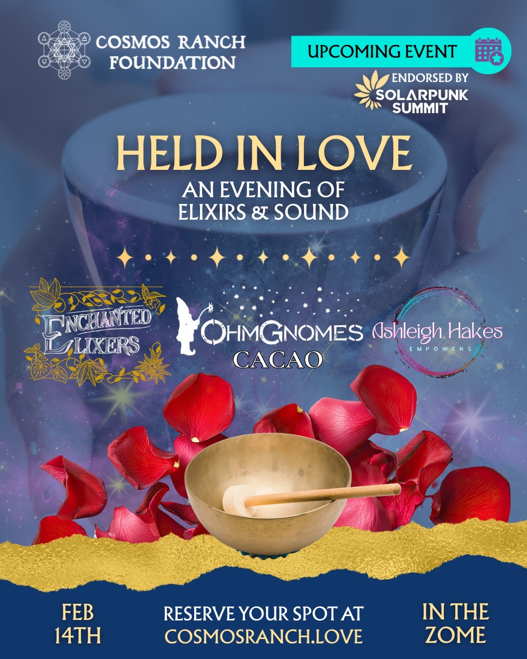 Held In Love Flyer Elixirs and Sound