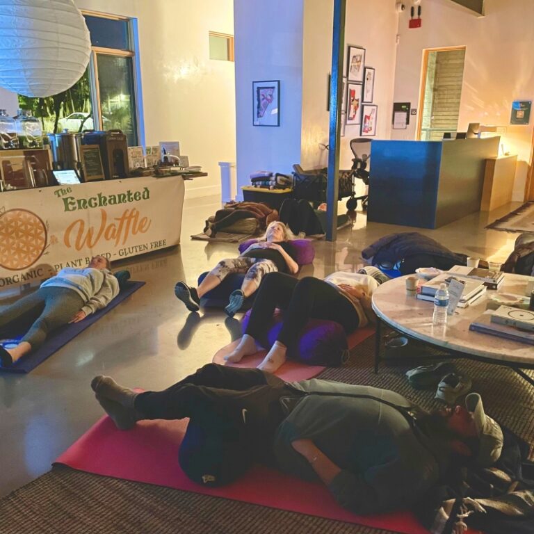 Sound Bath & Snack + Elixir Bar