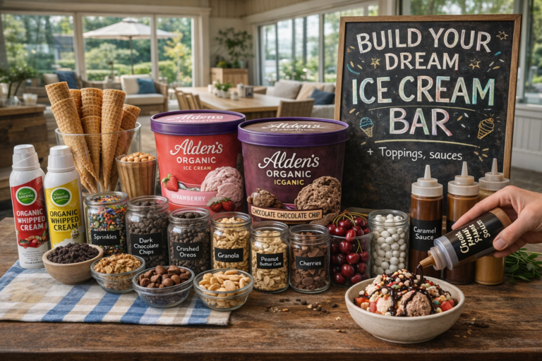 Build your dream ice cream bar