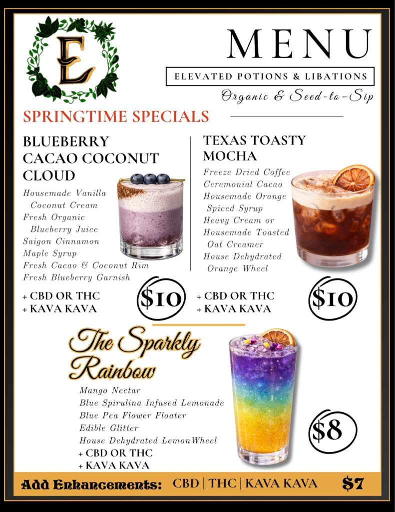 Elixir Bar Menu - Mose & Kreture Event - 43