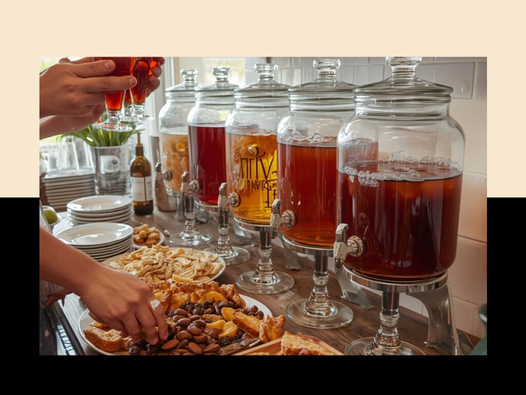 Grazing & Elixir Bar Package with Food and Drinks