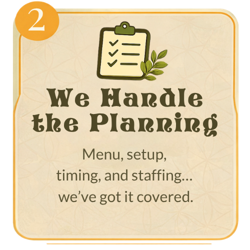 How it Works We Handle the Planning