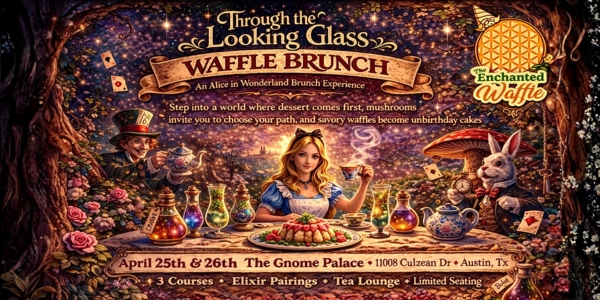Alice in Wonderland Through the Looking Glass Banner