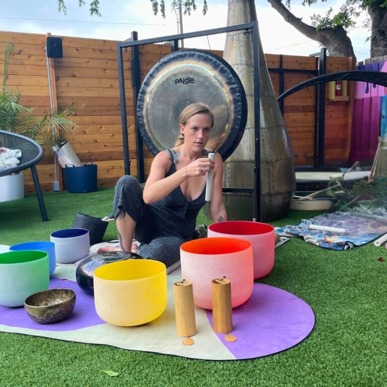 Sound Bath with Sound Bowls & Gong